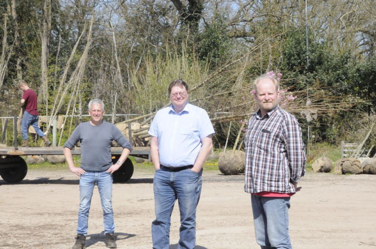 Groepsfoto Noordplant Lenselink, Nijboer, Meijers